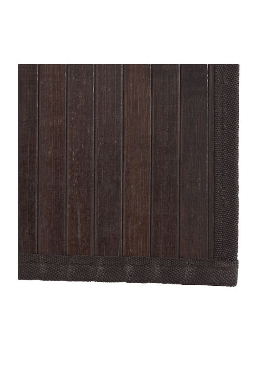 vidaXL Kitchen Mat Runner with Anti-slip Underlay Dark Brown 80x300εκ.
