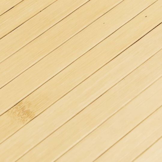 vidaXL Kitchen Mat Runner with Anti-slip Underlay Natural 60x100εκ.