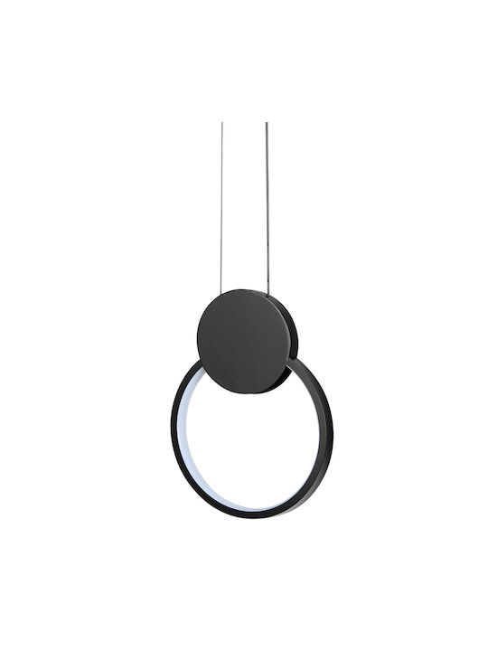 Keskor Pendant Light Black LED 20x26x26cm