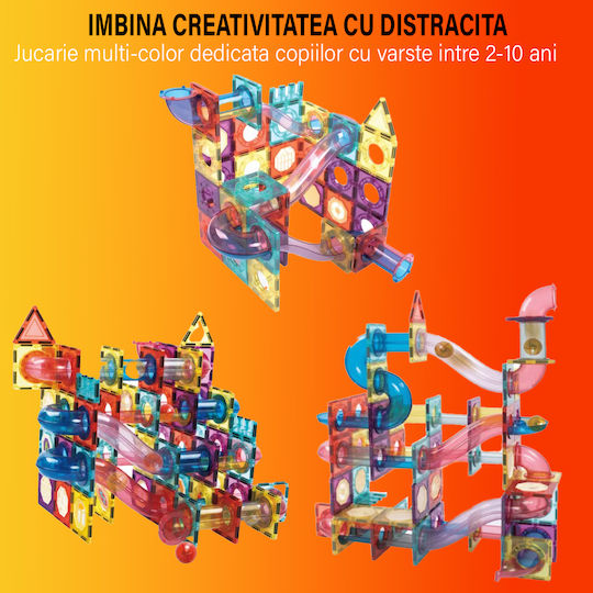 Магнитна Конструктивна Игра за Деца 3+ години+ Години