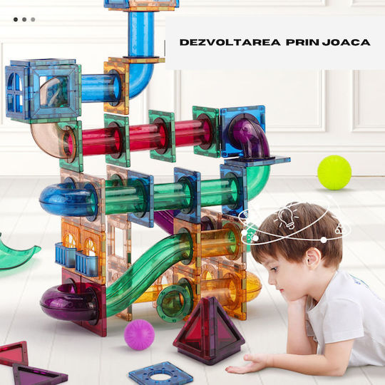 Магнитна Конструктивна Игра за Деца 3+ години+ Години