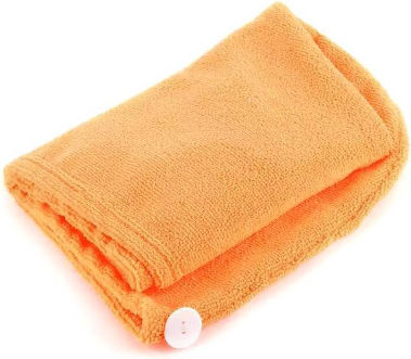 Πετσέτα Microfiber Πορτοκαλί 22x55εκ.