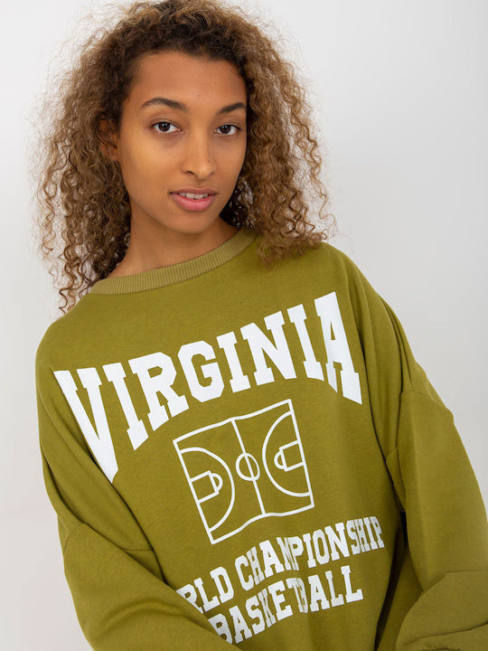 Fancy Women's Sweatshirt Olive