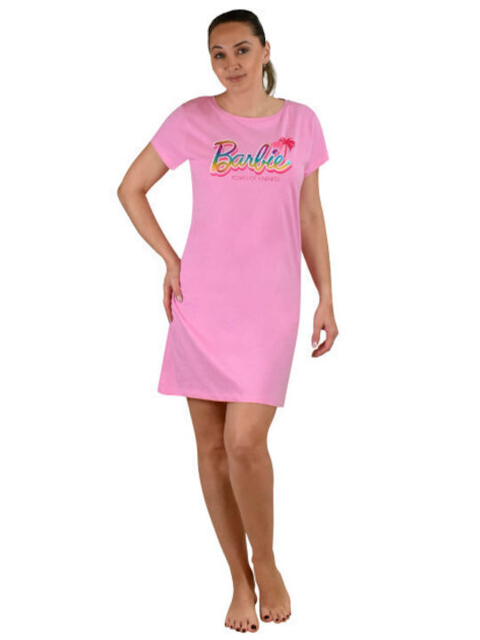 Barbie Summer Women's Nightdress Pink