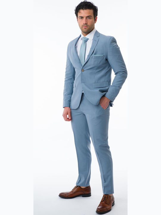 Ανδρικό Κοστούμι Mezzo Uomo 1-302/140-8500 Indigo