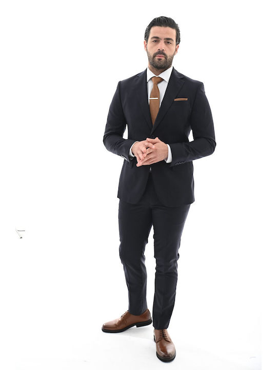 Men's Suit Artisti Italiani 21596/s02 Blue-black