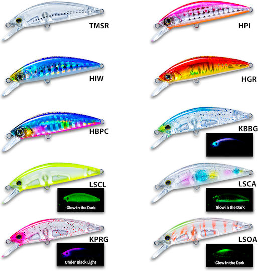 Duel Hardcore LG Heavy Minnow Künstliche Köder Fisch (Minnow) 5cm/6g Lscl