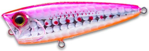 Duel Hardcore LG Popper Momeli Artificiale Popper Fluorescente 5cm/4.5g Kprg