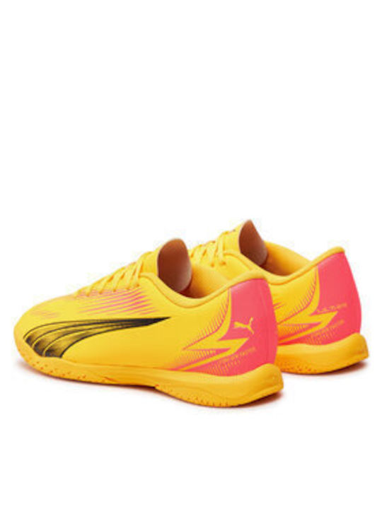 Puma Ultra Play Kids Indoor Soccer Shoes Yellow