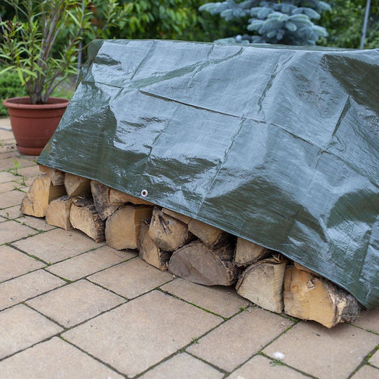 Strend Pro Waterproof Tarpaulin 1.9x2.9m. Green