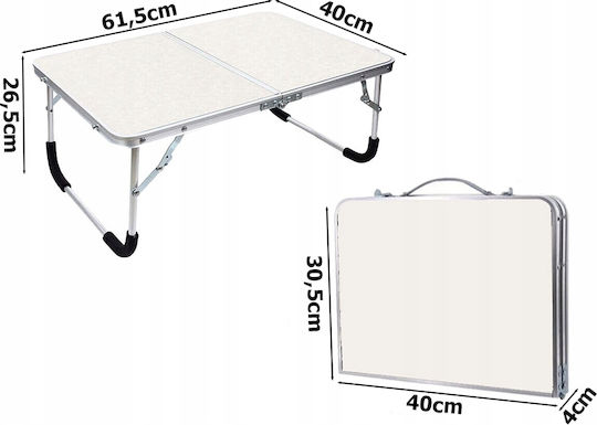 Tabelul pentru Camping Pliabil în cazul în care 61.5x61.5x40cm