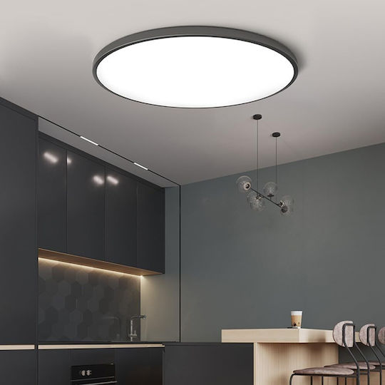 Rotund Panou LED Putere 38W cu Alb Rece Lumini