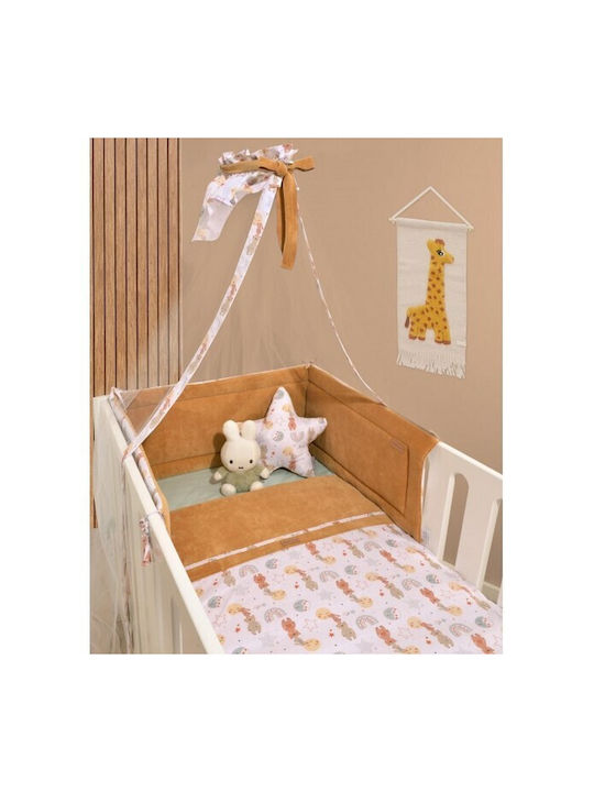 Baby Oliver Baby Mosquito Net made of Tulle Brown