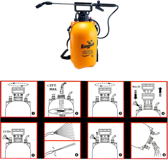 Artool Pressure Sprayer with Capacity 5lt 2.5bar