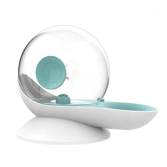 All For Paws Bowl with Container Water for Dog & Cat with Base 2.8lt in White Color