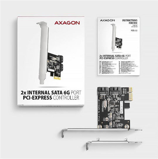 Axagon Κарта PCIe в порт SATA / SATA III