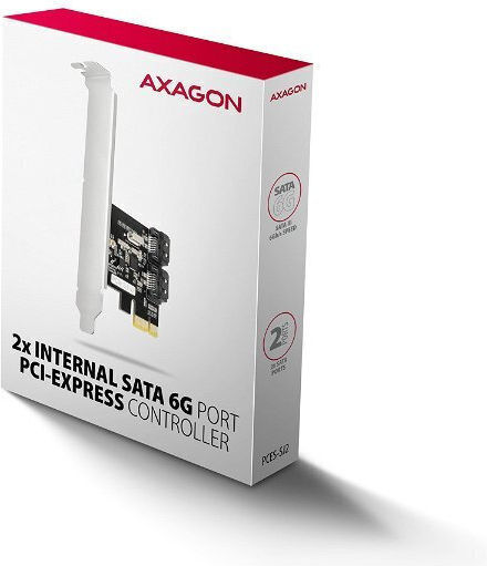 Axagon Κарта PCIe в порт SATA / SATA III