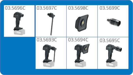 Scangrip Φωτισμός Εργασίας Μπαταρίας LED Connect