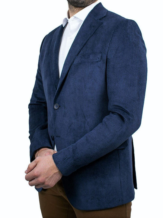 Artisti Italiani Men's Suit Jacket Blue