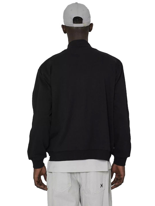 John Richmond Men's Sweatshirt Jacket Black