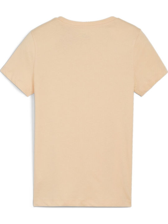 PUMA T-shirt Peach-Fizz