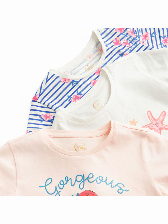 Set of Kids' Shirts White