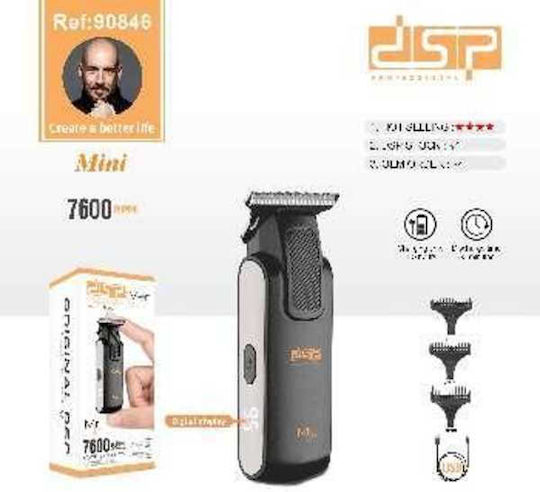DSP Professional Rechargeable Hair Clipper Black 615471