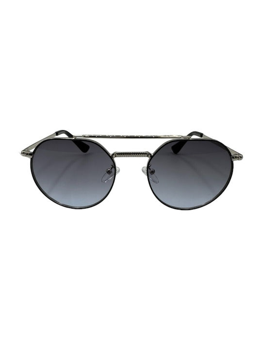 V-store Sunglasses with Gray Metal Frame and Gray Gradient Lens 80-800GRAY