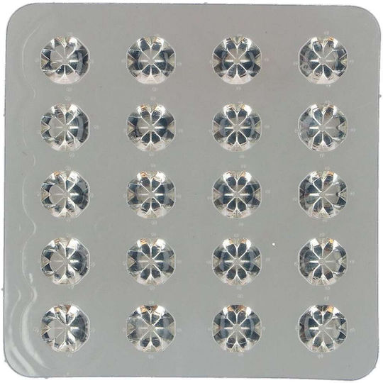 Essbare Transparente Gel-Diamanten Dekorationen Set 20 Stück