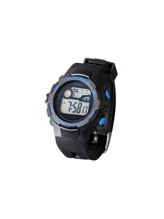 Kids Digital Watch with Rubber/Plastic Strap