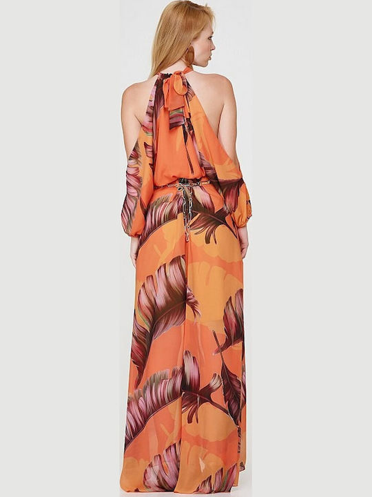 Set mit Maxi Rock Orange