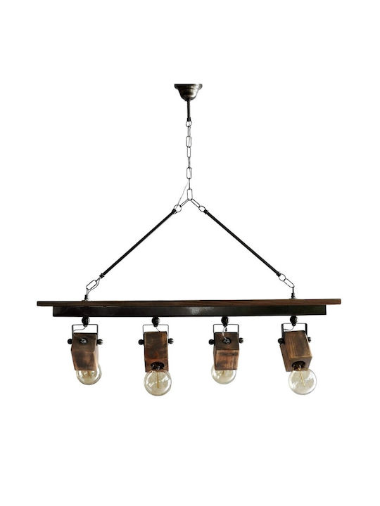 Pendant Chandelier Brown