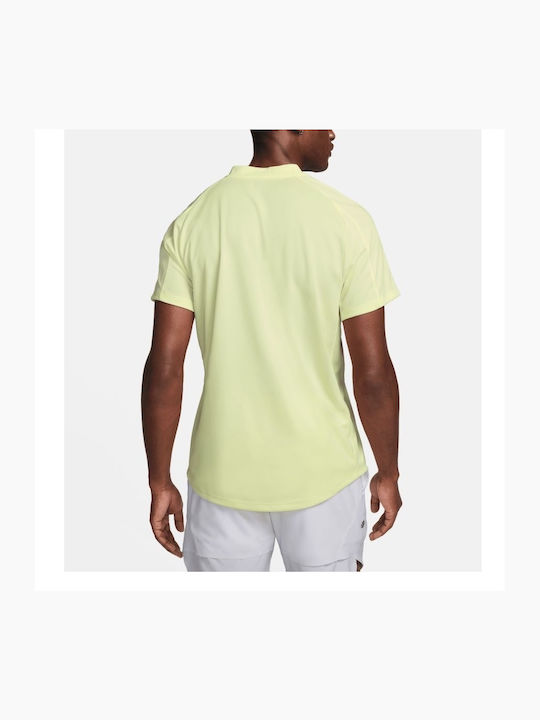Nike Ανδρικό Αθλητικό T-shirt Κοντομάνικο Dri-Fit Light Green