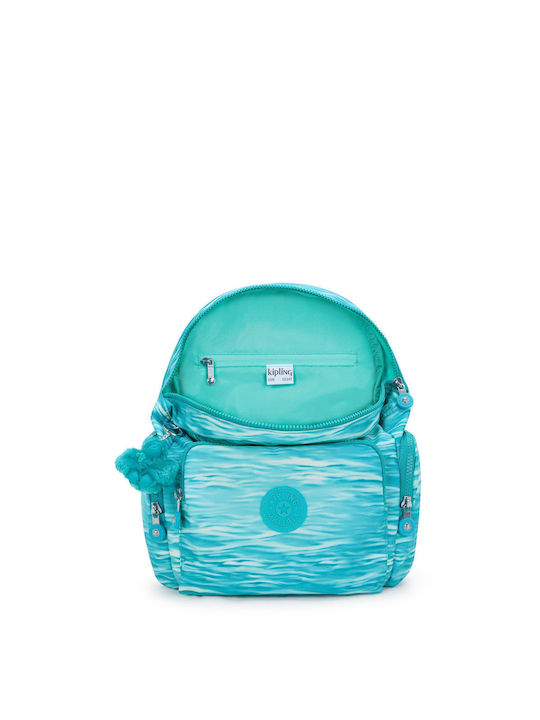 Kipling Σακίδιο Πλάτης 33.5x27x19cm Σειρά City Zip S Aqua Pool