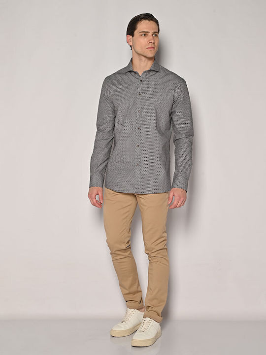 Langärmlig Jeans Hemd Blau