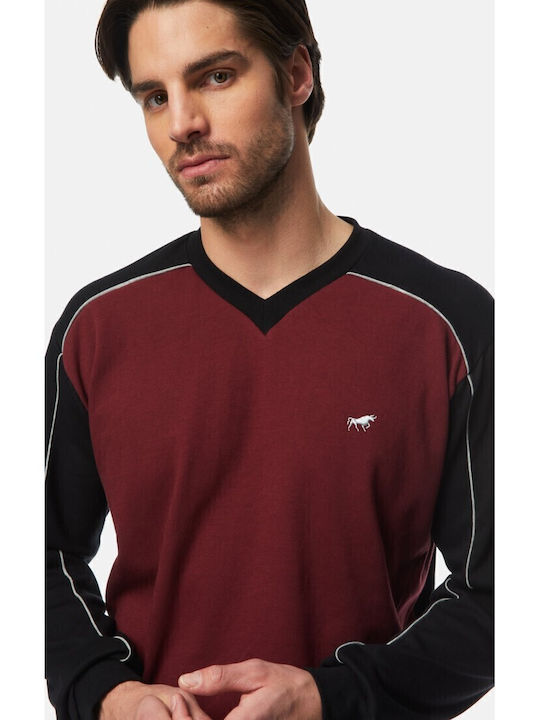 Minerva Bull Bordeaux/black