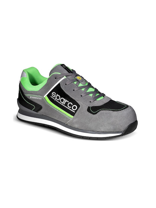 Sparco Gymkhana Low Safety Gray S3 with Certification P, ESD , HRO,SRC