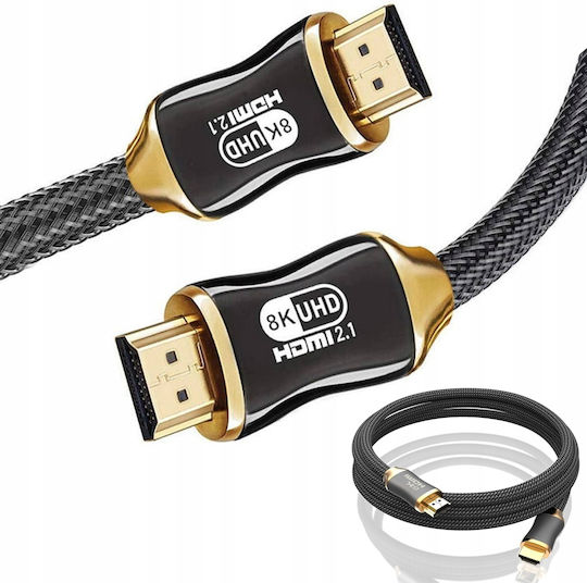 Cablu HDMI de sex masculin - HDMI de sex masculin 3m Negru