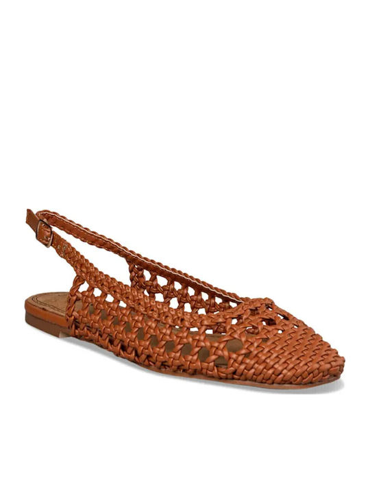 Envie Shoes Γυναικείες Μπαλαρίνες σε Καφέ Χρώμα Envie Shoes Γυναικείες Μπαλαρίνες σε Καφέ Χρώμα