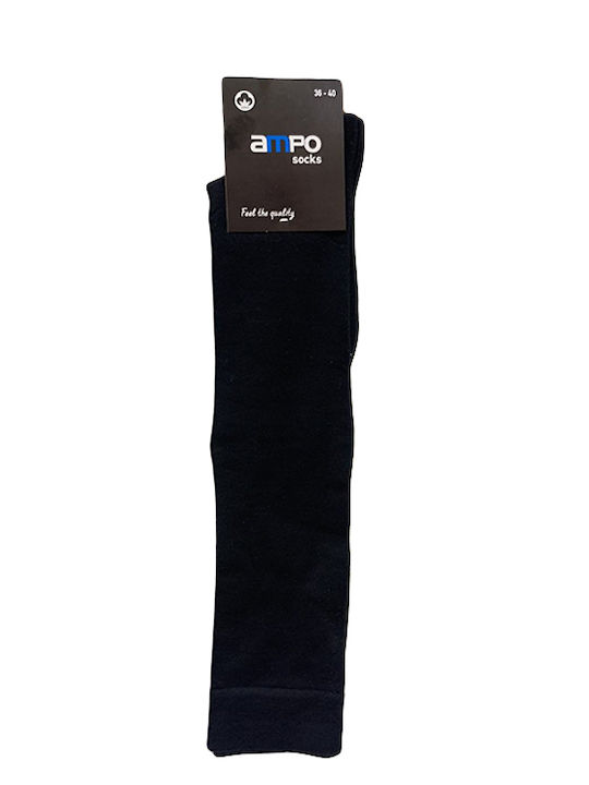 Cotton Trouacar Women's Socks Ampo-Black Charcoal
