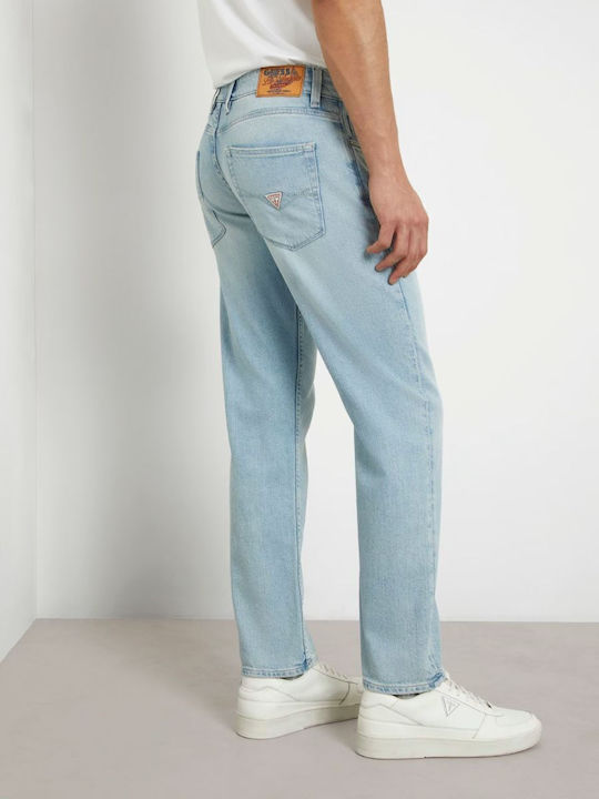 Guess Angels Men's Slim Fit Blue Jeans Pants