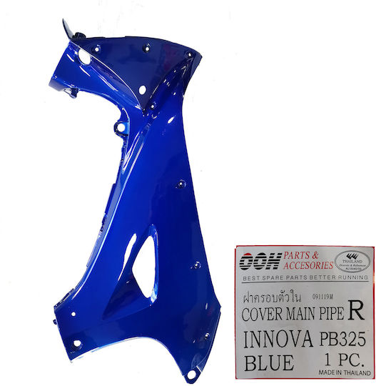 Ooh Interior Motorcycle Right Fairing for Honda Innova 125 Blue 1pcs