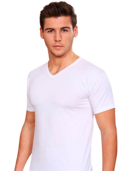 Berrak Men's Undershirt in White Color