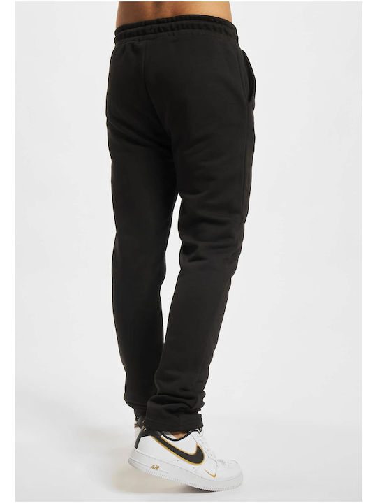 Def Men's Sweatpants with Rubber Black