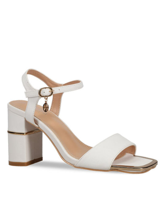 Migato Women's Sandals White