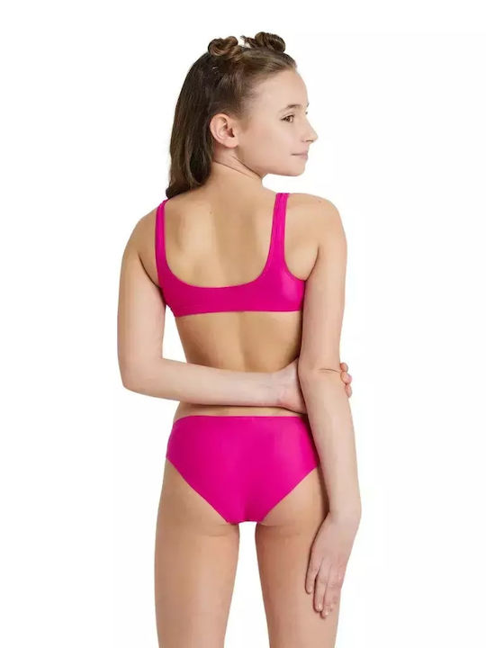 Arena Graphic Kids Swimwear Bikini Pink