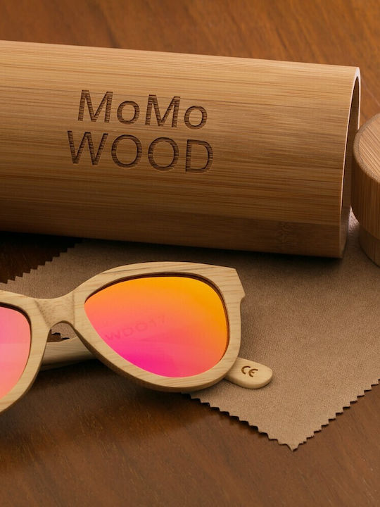 V-store Women's Sunglasses with Multicolour Plastic Frame and Brown Gradient Polarized Lens WD017