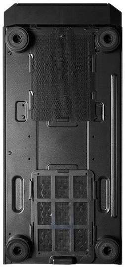 Chieftec Scorpion 4 Gaming Mini Tower Κουτί Υπολογιστή με Πλαϊνό Παράθυρο και RGB Φωτισμό Μαύρο