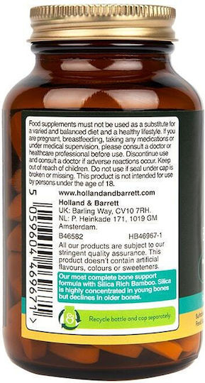 Holland & Barrett Hochdosierte Unterstützung für Knochen mit Mehrfachwirkung 120 Tabletten