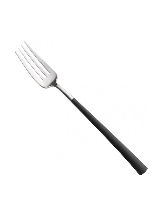 Ready Gabel-Set Tabelle Edelstahl Schwarz 22cm 12Stück